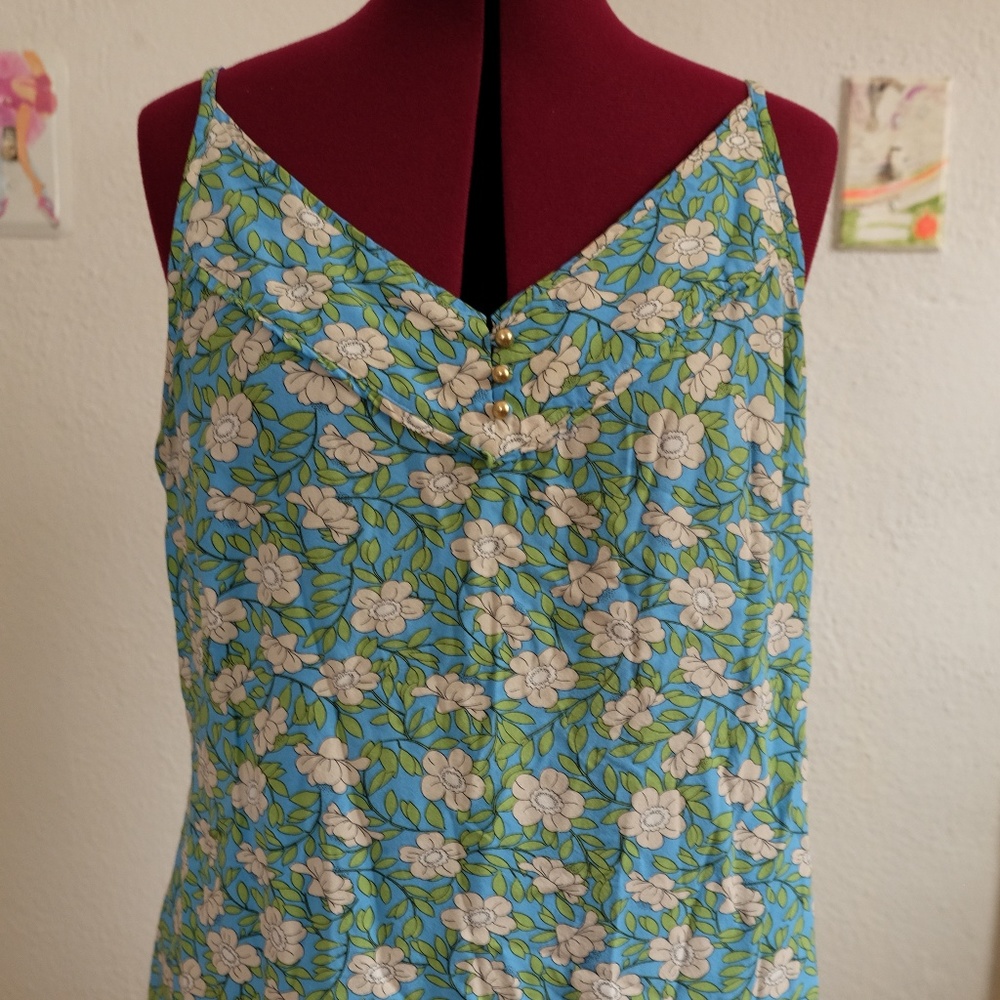 Cabi Floral Blouse